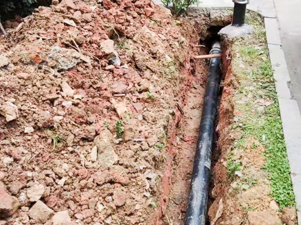 湖大德智园区给水管网改造球墨铸铁管道管件安装工程